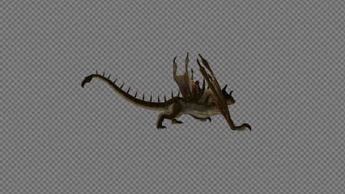 Pterosauria Dinosaur Idle1 Pack 4 en 1