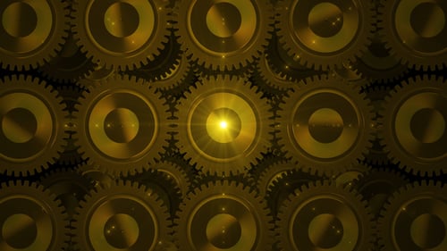 Gold Abstract