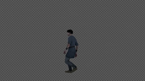 Bloody Person Tower Pack de personnes ondulées au milieu 4 en 1