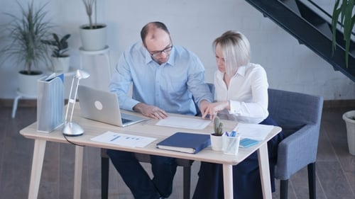 Young Business Crew Working with New Startup Project in Modern Loft