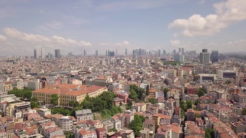 Luftbild von Istanbul