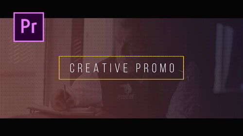 Dynamic Promo Video Template with Animated Text and Geometric Transitions