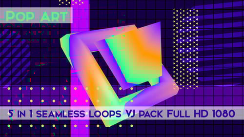 Pop Art Vj Loops