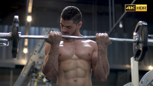 Biceps Workout At Gym