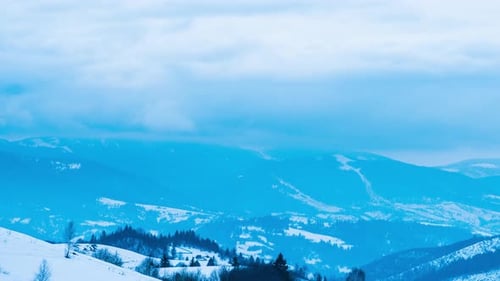 A Strong Winter Snowstorm