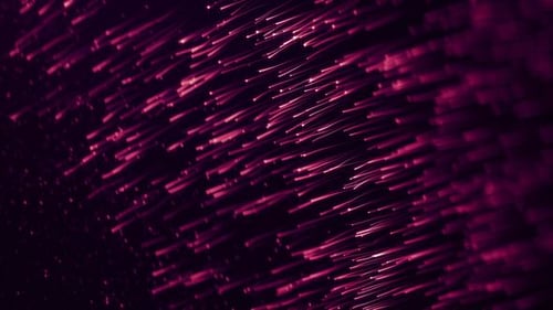 Dynamic Flowing Pink Particles Abstract Background Loop