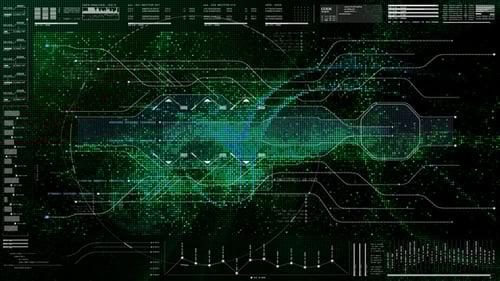 Affichage tête haute de l'interface utilisateur futuriste 06