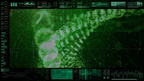 Affichage tête haute de l'interface utilisateur futuriste 09