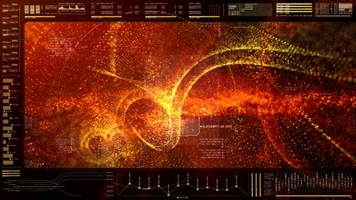 Affichage tête haute de l'interface utilisateur futuriste 14