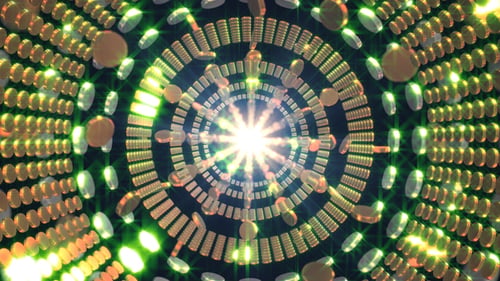 Glitzer-Loop-Hintergrund
