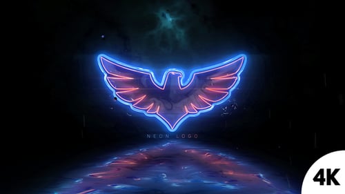 Neon Logo Reveal V2