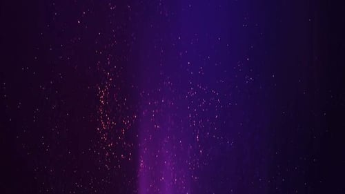 Abstract Cosmic Particles Logo Reveal Intro