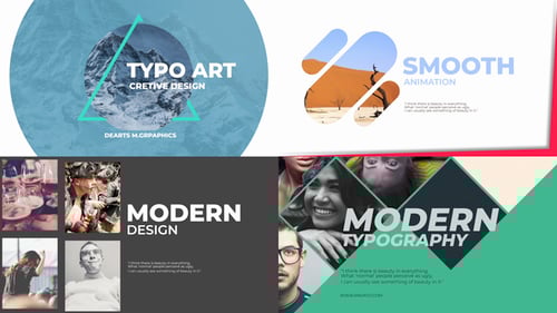 Dynamic Modern Typography Titles and Creative Text Animations