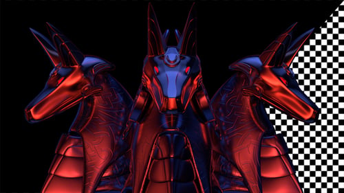 Anubis Head VJ Loop