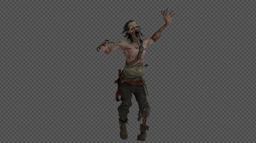 Zombie Run And Walk Pack 8In1