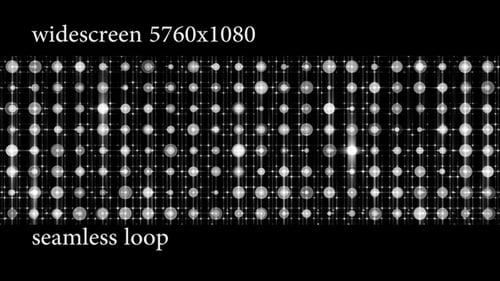 Scene with White Lights Widescreen