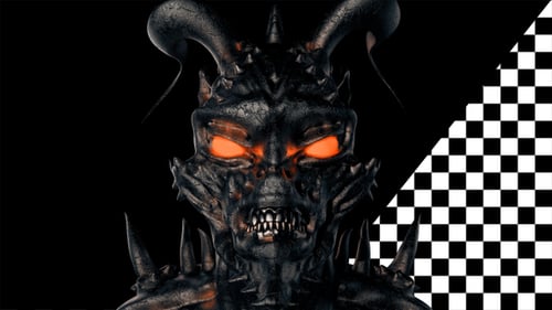 Sacudiendo la cabeza del diablo VJ