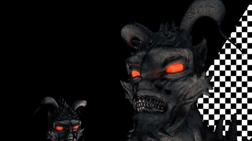 Diablo Heads VJ Loop