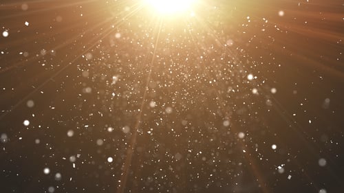Glittering Particles