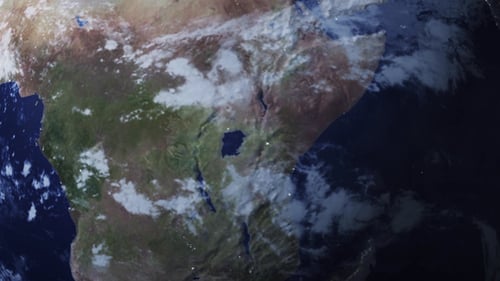 Earth Zooms In On South Africa