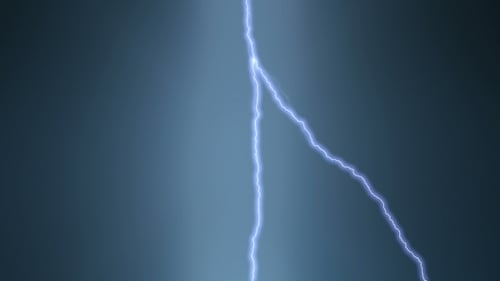 Electric Lightning Flash Transition Effect