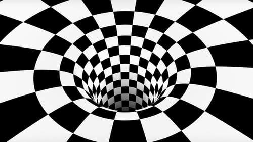 VJ Infinite Looped Checkerboard Tunnel