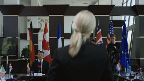 Adults at a Formal International Conference Meeting