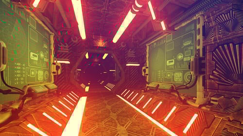 Fast Flight Along The Corridor