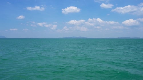 Andaman Sea Surface, Shooting From Boat, Thailand