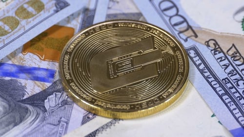 La crypto-monnaie Gold Dash Coin et les Bills of Dollars tournent