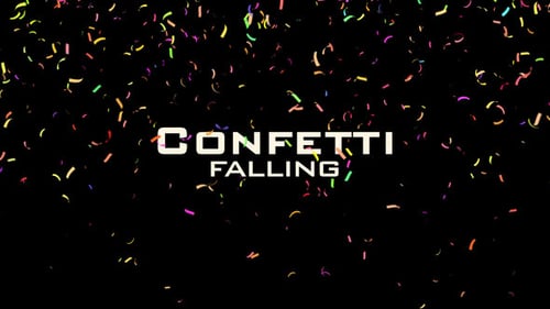 Confetti Falling