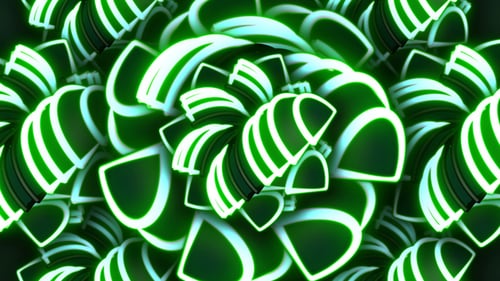 Neon Geometry VJ Loops