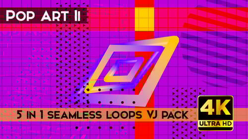 Pop Art II VJ Loops