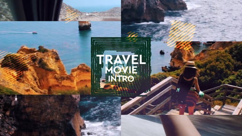 Intro — Intro auf mehreren Bildschirmen für Reisen