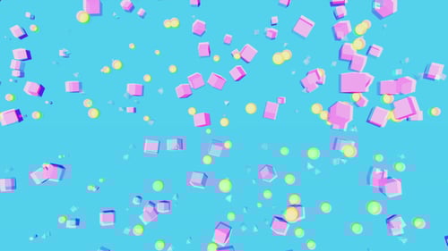 Abstract Pop Geometric Background 02