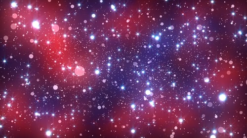 Red Purple Glitter Sparkle Particle Background