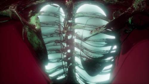 3D Human Respiratory System Animation: Lungs and Ribs Breathing