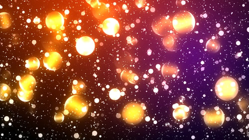 Gold Bokeh HD