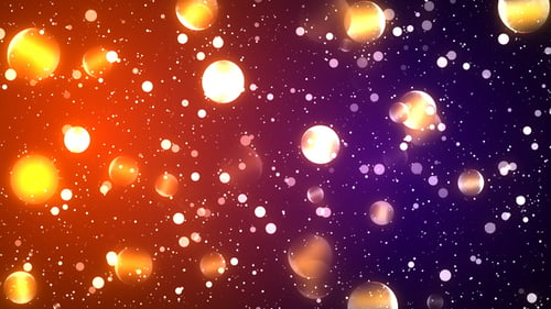Goldenes Bokeh HD