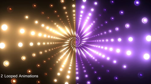Lichter Tunnel VJ Loop