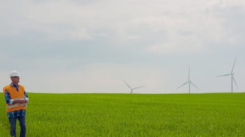 Wind Turbine Inspection at Windmill Farm