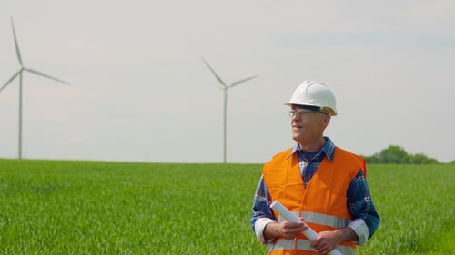 Wind Turbine Inspection. Inspector Reading Plan