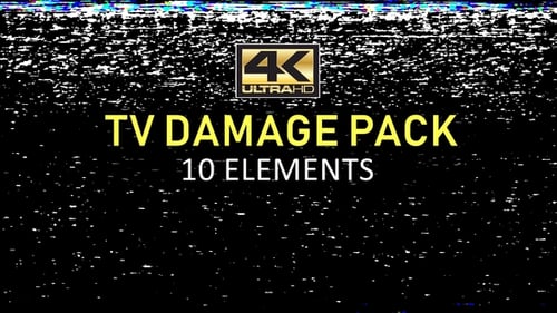 Dynamic Digital Glitch and TV Static Effects Pack