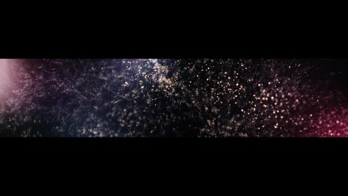 Abstract Glittering Particles Light Background Overlay