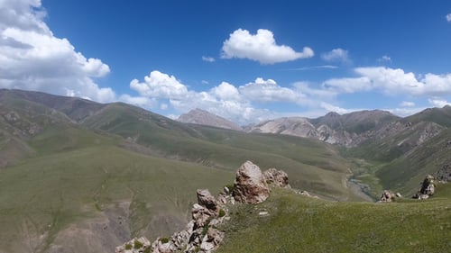 High mountain Aerial