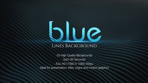 Blue Lines Backgrounds Pack