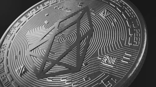 Eos Coin Animated Close View