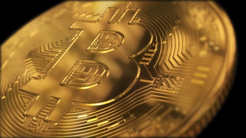 Bitcoin Close View