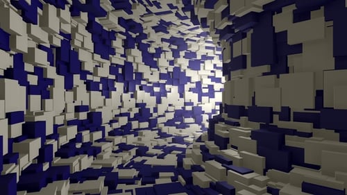 Fly Through an Endless Tunnel