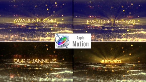 Award Show Titles - Apple Motion
